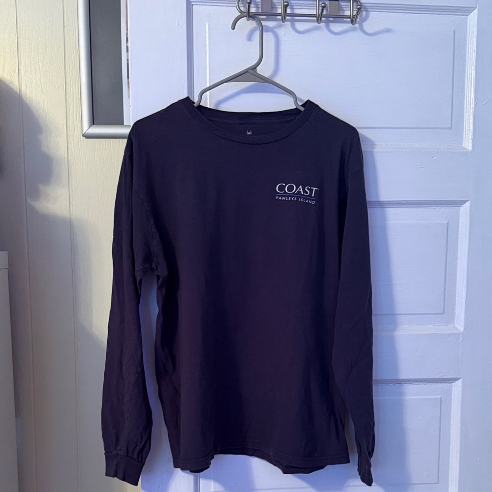 Coast Men's Long Sleeve Tee - Navy